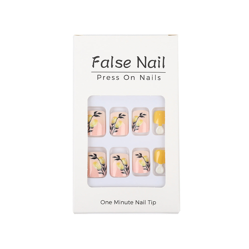 Artificial nails in floral design with accessories Acalora
