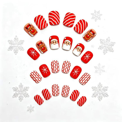Festive Holiday-Themed Nail Art Acalora 1788155423