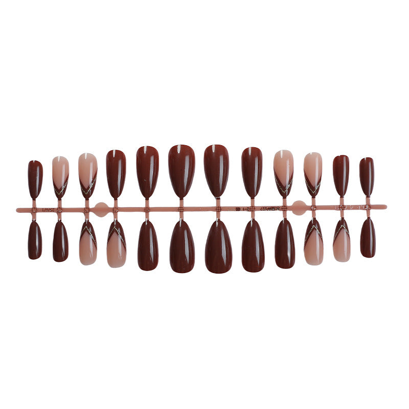 Elegant Press-On Nail Kit with Premium Glossy Finish Acalora