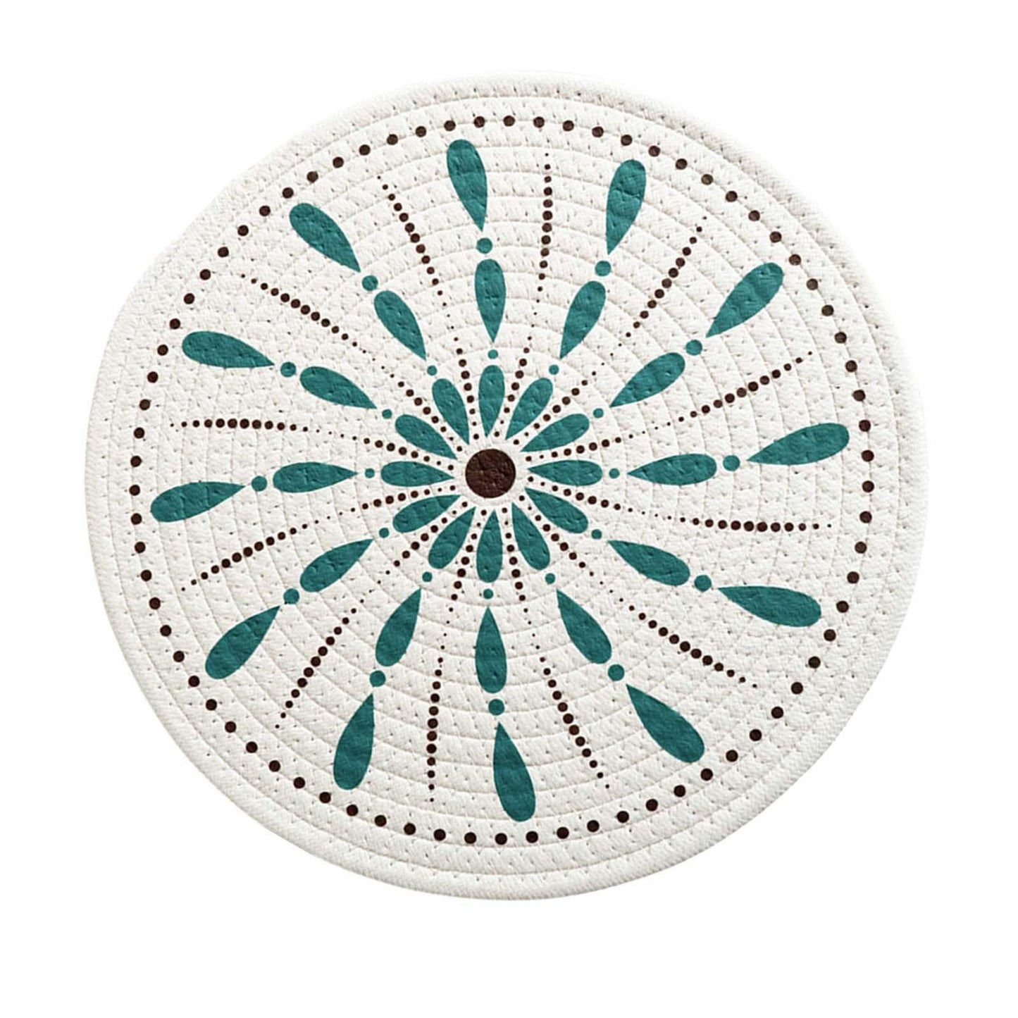 Round tablecloth with mandala pattern Acalora