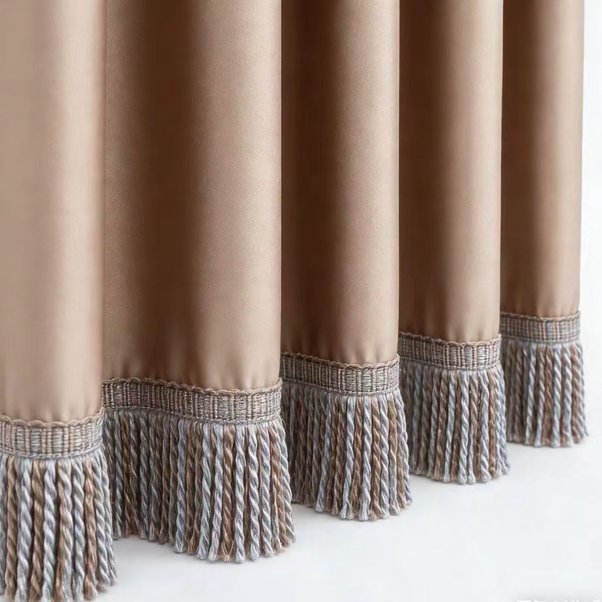 Noble curtain with fringe trim Acalora