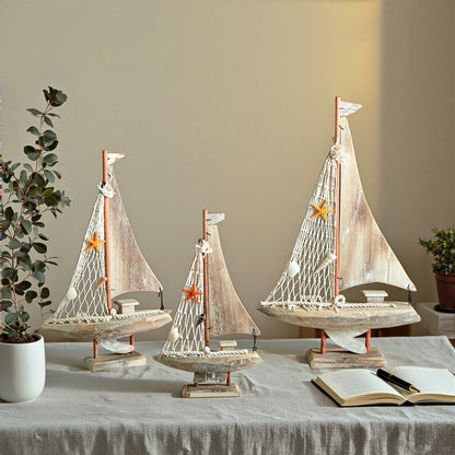 Nautical Sailboat Figurine