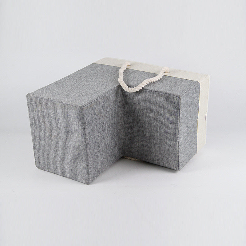 Multifunctional storage basket with handles Acalora