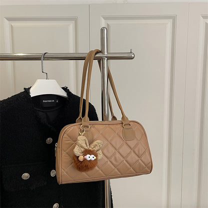Quilted Faux Leather Handbag Acalora
