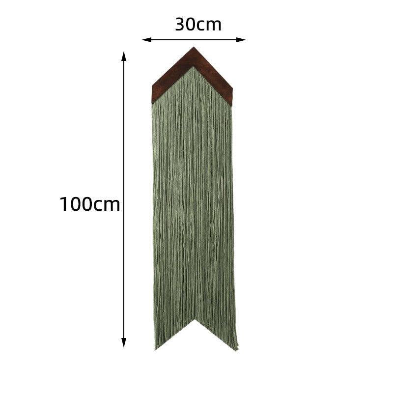 Macrame Wall Decor with Cloud Motif Acalora