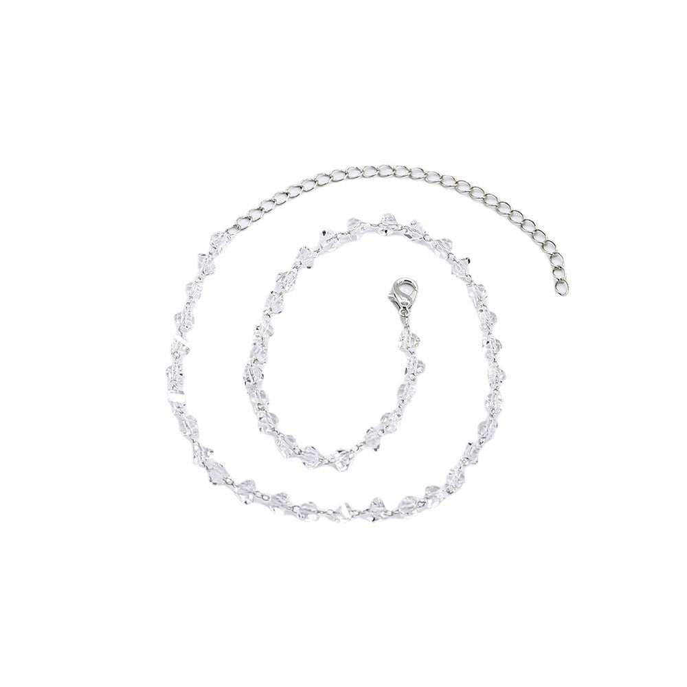 Elegant Crystal Eyewear Chain Acalora
