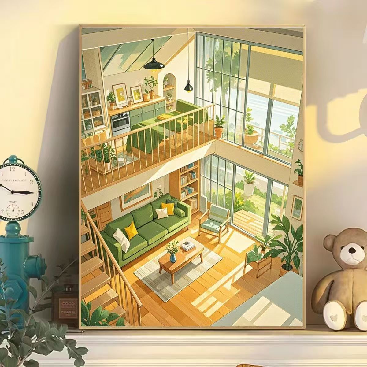 Scenic Street View Wall Art
