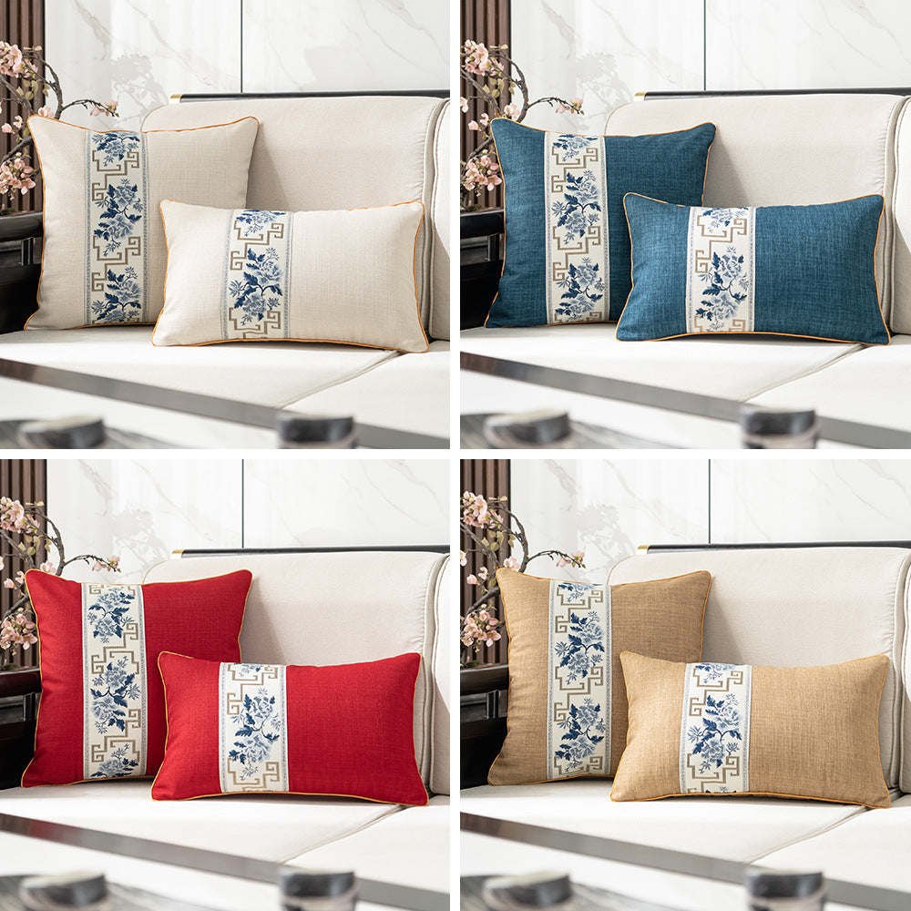 Decorative Embroidered Throw Pillows