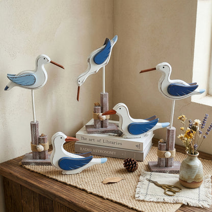 Coast Seagull Sculpture Accent