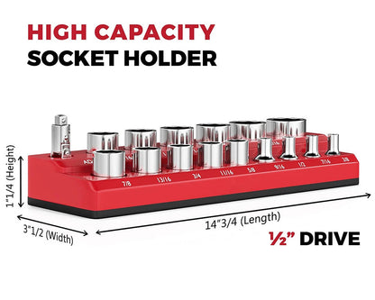Heavy-Duty Magnetic Socket Organizer Bowlift