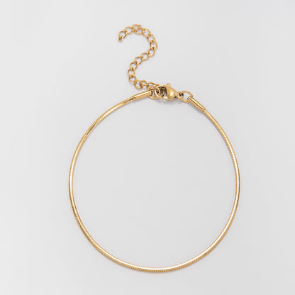 Sleek Adjustable Wire Bracelet Acalora