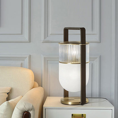 Artistic Glass Table Lamp