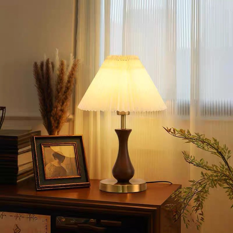 Classic Table Lamp with Elegant Shade