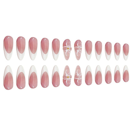 Elegant Artistic Press-On Nail Set Acalora