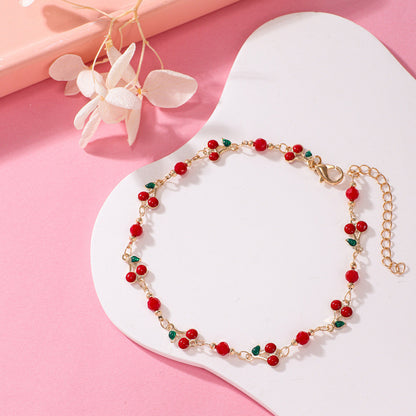 Cherry Blossom Charm Bracelet Acalora