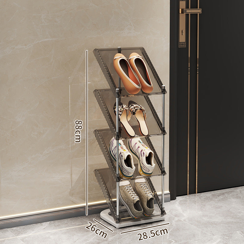 Shoe rack with transparent design Acalora