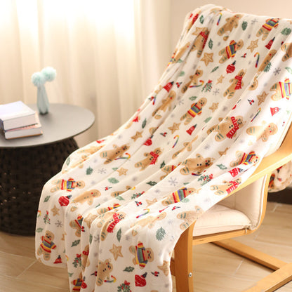 Cozy Unicorn-Themed Fleece Hoodie Blanket