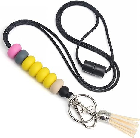 Colorful Silicone Keychain Lanyard Acalora