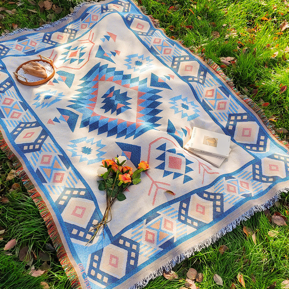 Artistic Geometric Picnic Blanket