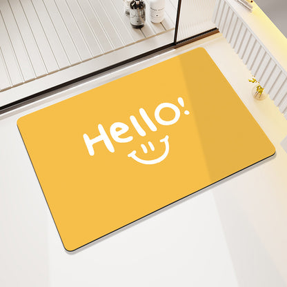 Playful Cartoon-Themed Bathroom Rug Acalora