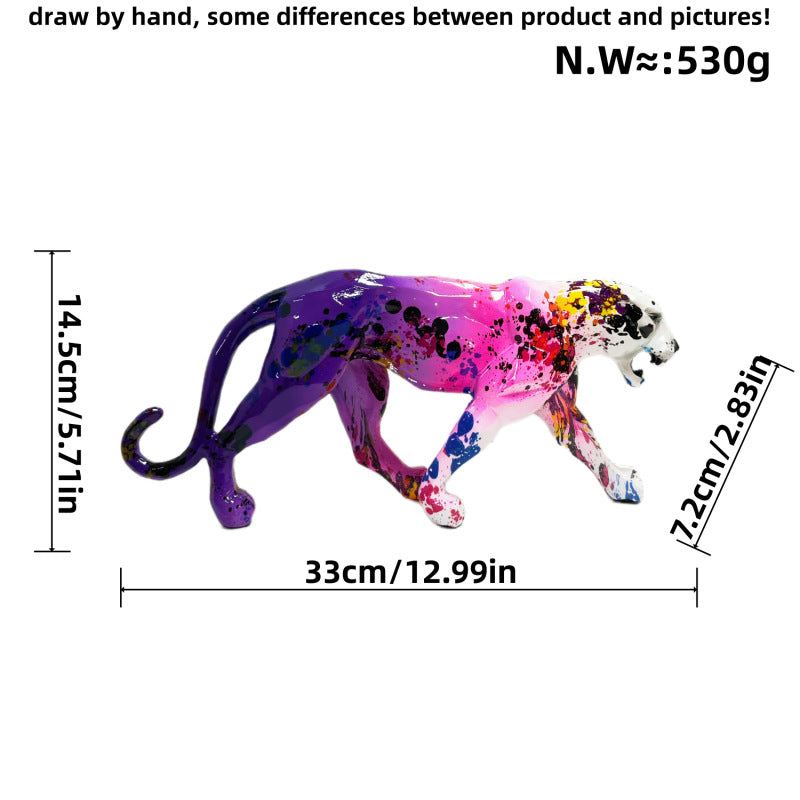 Decorative Jaguar Figurine Acalora