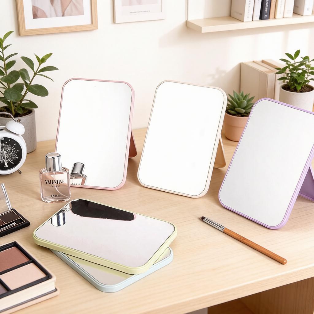 Adjustable Tabletop Makeup Mirror