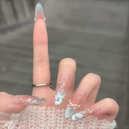 Artistic Decorative Press-On Nail Tips Acalora