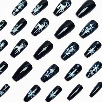Winter-Themed 3D Nail Art Acalora