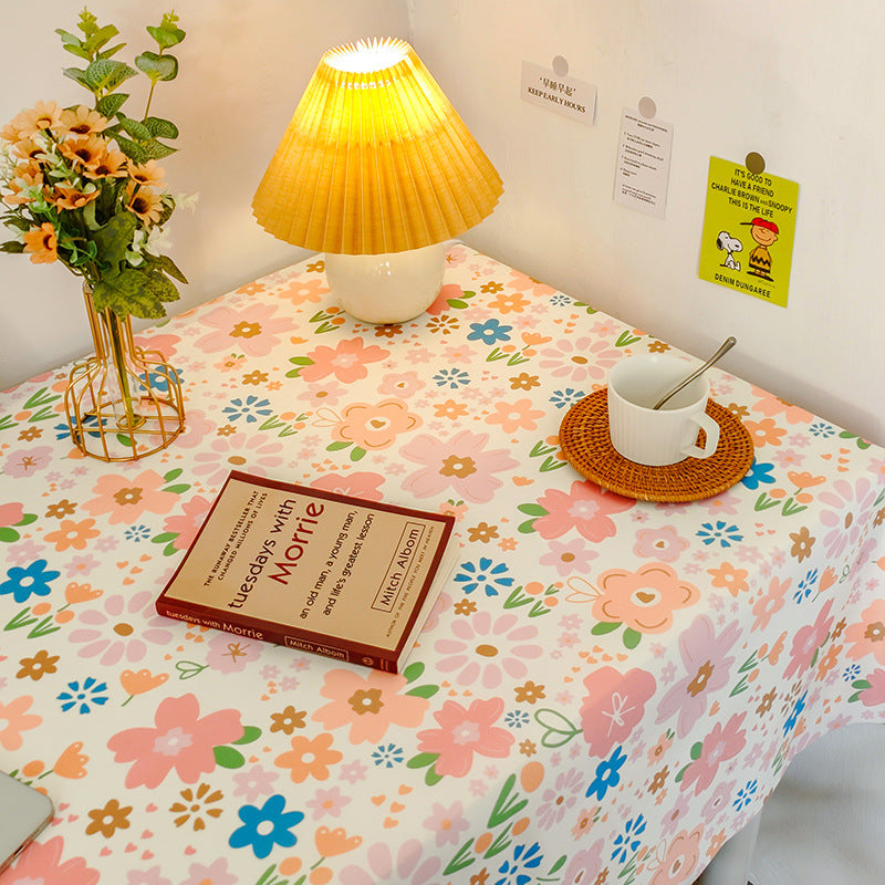 Checkered Pattern Dining Table Cloth