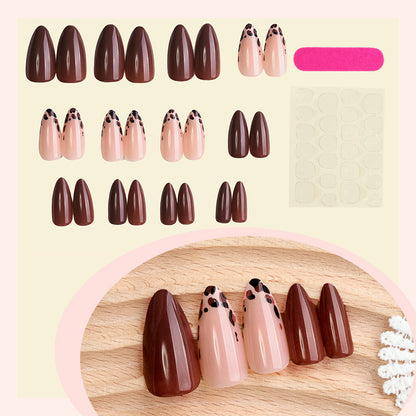 Premium Glossy Press-On Nail Tips Set Acalora