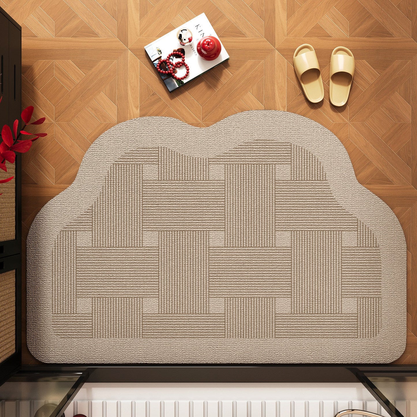 Charming Cat-Themed Door Mat