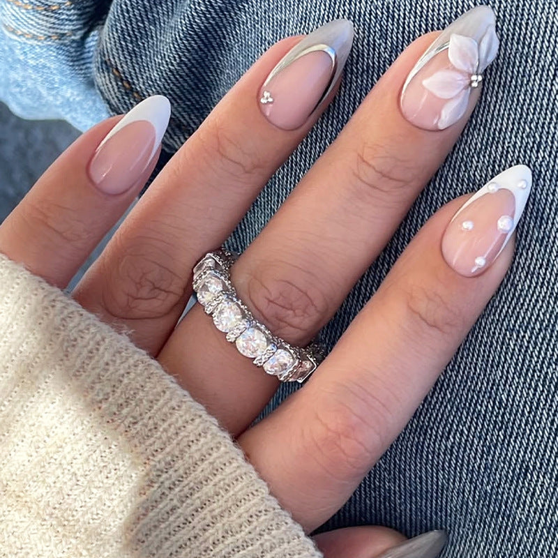 Luxury Decorative Press-On Nail Set Acalora