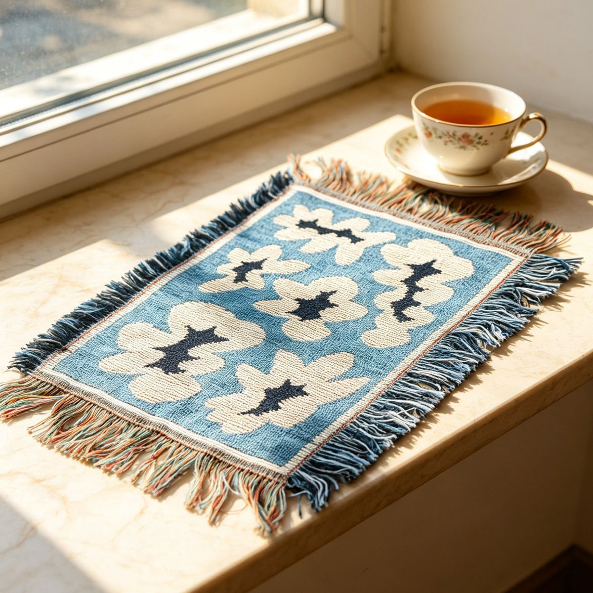 Floral Patterned Table Runner