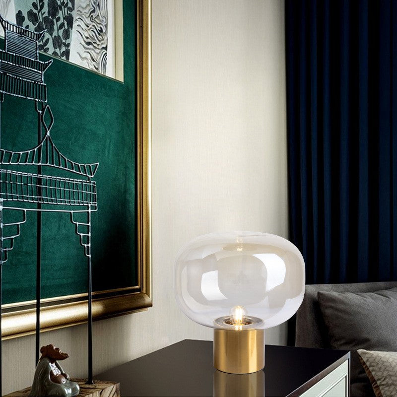 Luxe Glass Table Lamp