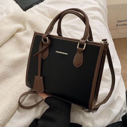 Structured Leather Carryall Acalora