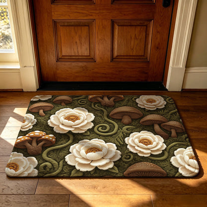 Unisex Decorative Football-Themed Area Mat