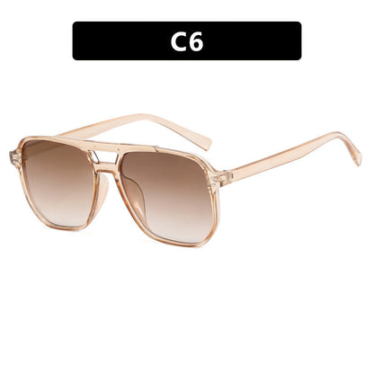 Women's oversized sunglasses with geometric design and UV protection Karnz