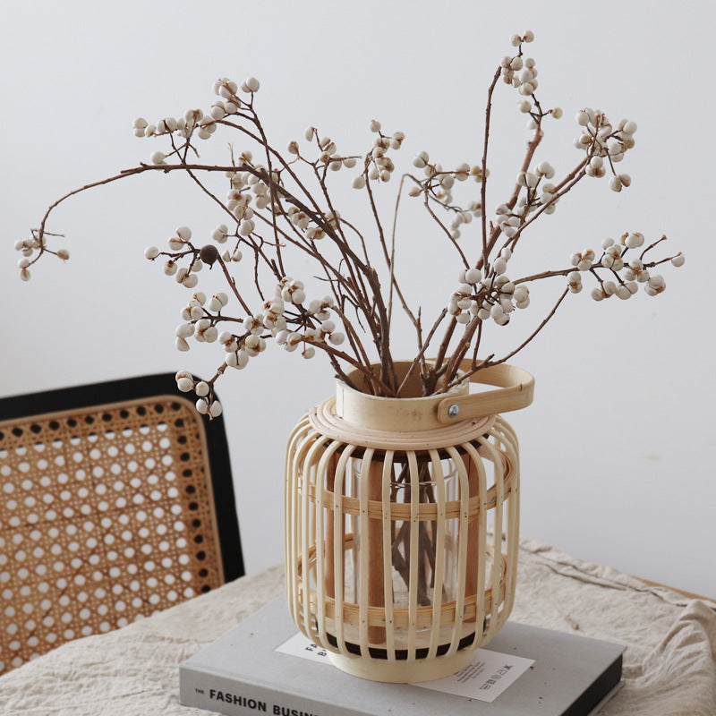 Decorative Lamp Shade Made of Natural Bamboo Acalora
