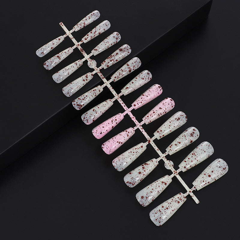 Artificial nails in creative drop design Acalora