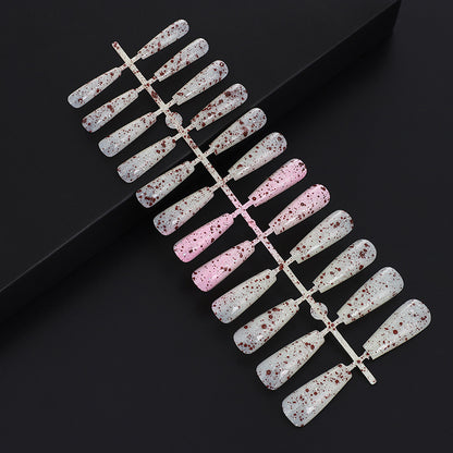 Artificial nails in creative drop design Acalora