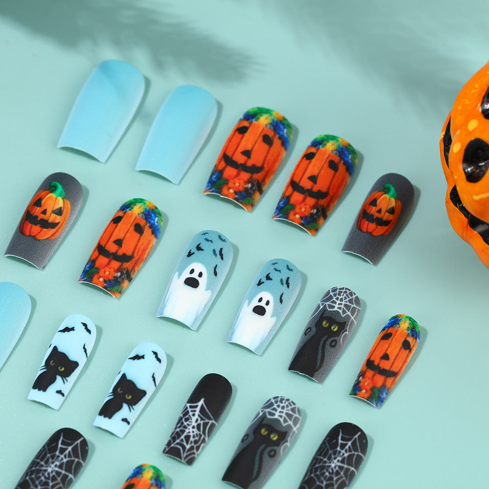 Creative Halloween Design Artificial Nails Acalora