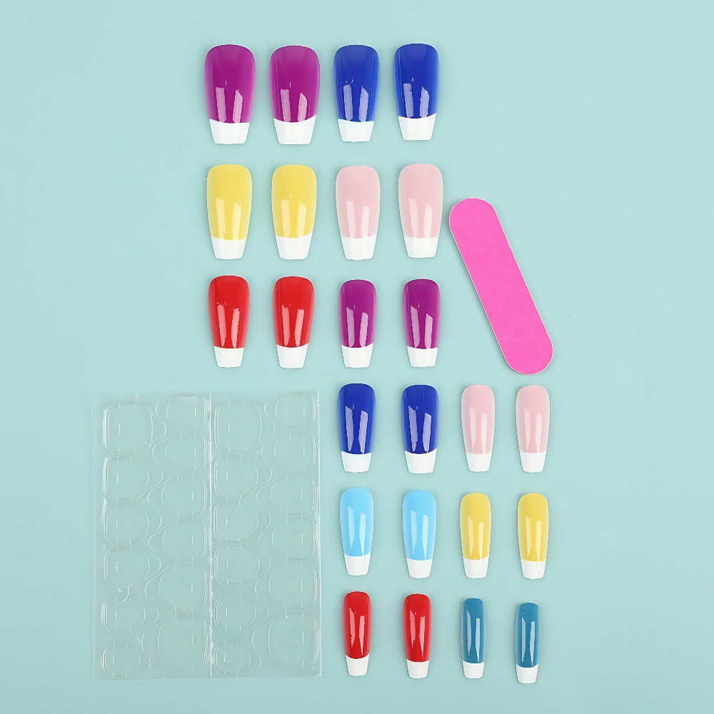 Nail Art Set with Creative Color Variations Acalora