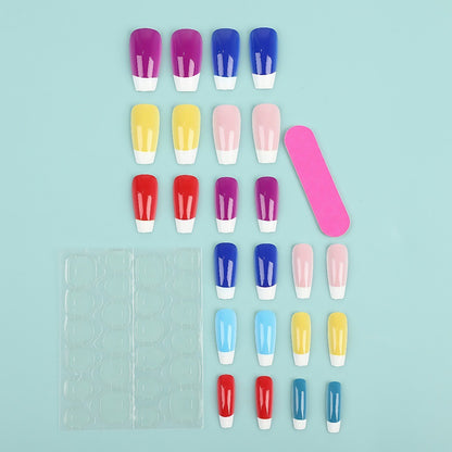 Nail Art Set with Creative Color Variations Acalora