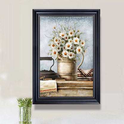 Vintage Floral Wall Decoration Print