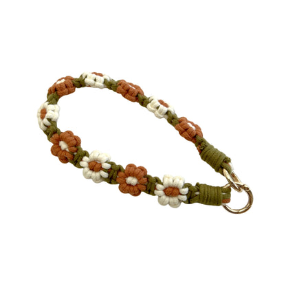 Flower Patterned Keychain Holder Acalora