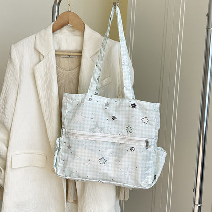 Illustrated Canvas Tote Bag Acalora