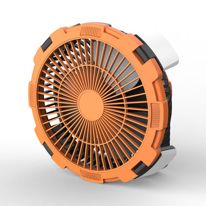Portable Solar-Powered Cooling Fan Bowlift