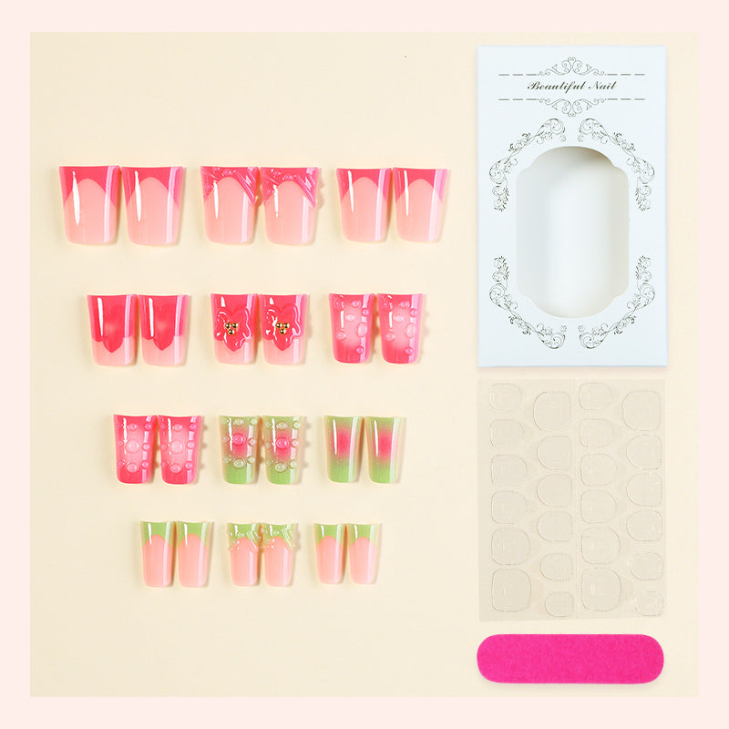 Creative Decorative Press-On Nail Art Set Acalora