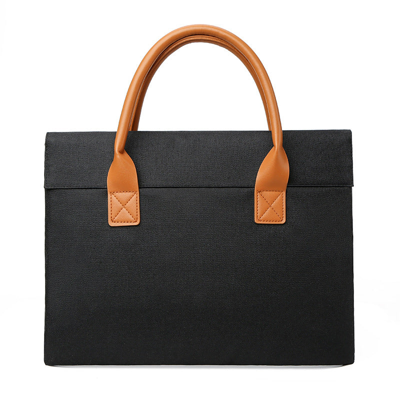 Elegant Structured Professional Tote Bag Acalora
