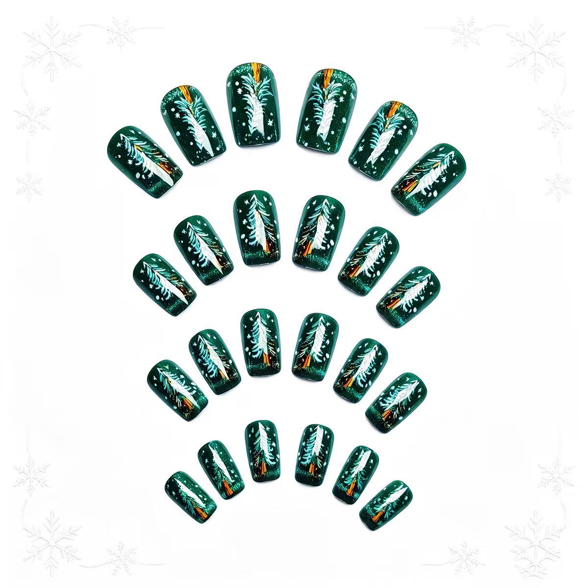 Festive Holiday Nail Art Acalora
